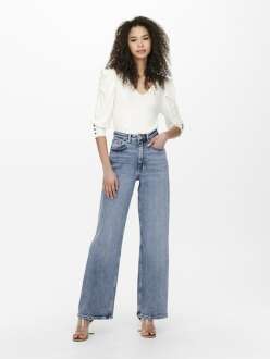 Only Juıchy Wide Leg Fit Kadın Jean Pantolon 15234743 