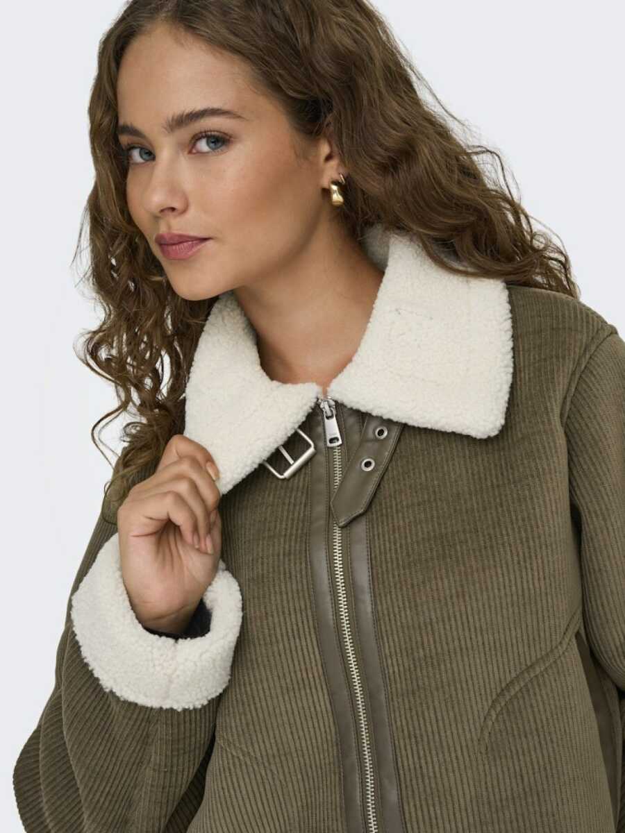 Only Kıngton Cord Bond Kadın Ceket 15348995 - 3