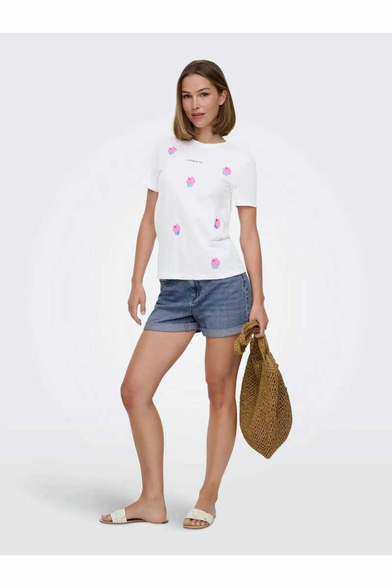 Only Kıta Regular Fit Kadın Tişört 15368885 (1)