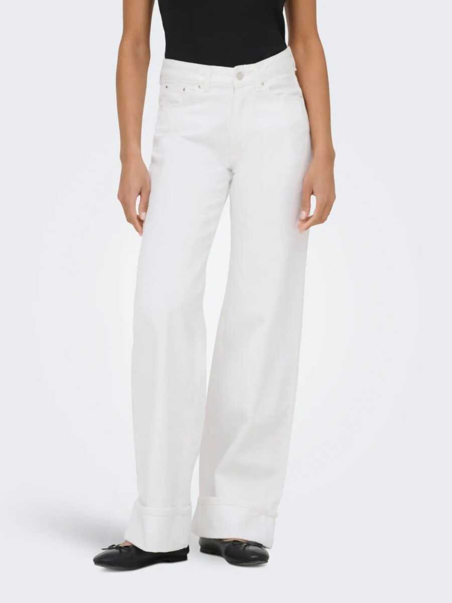 Only Lella Wide Leg Fit Kadın Jean Pantolon 15369502