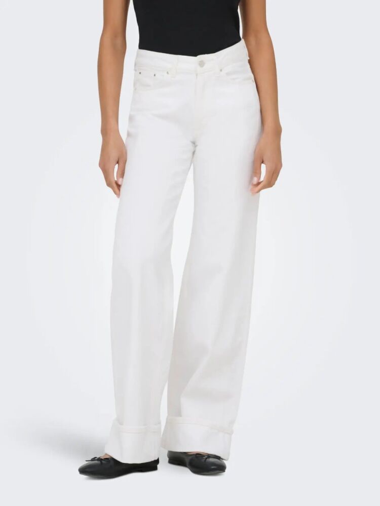 Only Lella Wide Leg Fit Kadın Jean Pantolon 15369502