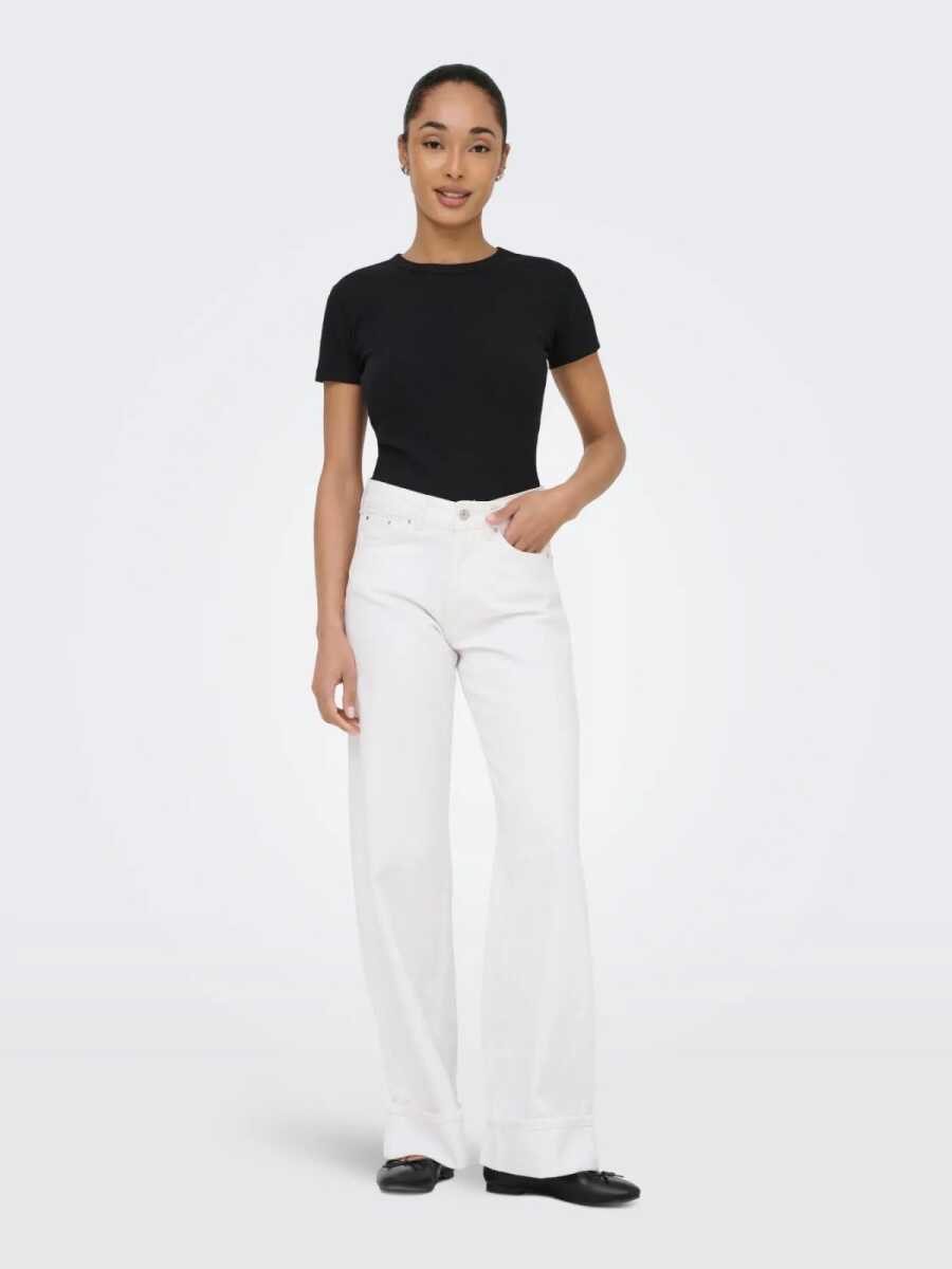 Only Lella Wide Leg Fit Kadın Jean Pantolon 15369502 (1)