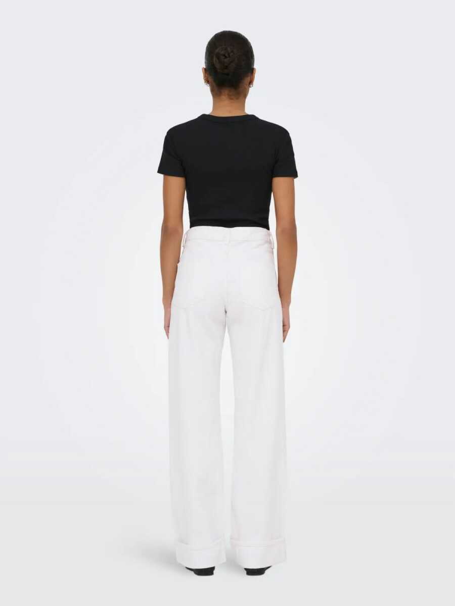 Only Lella Wide Leg Fit Kadın Jean Pantolon 15369502 - 3