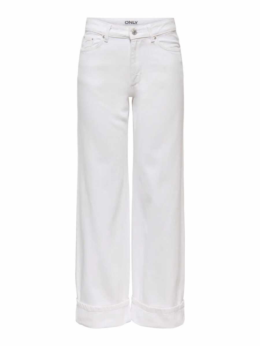 Only Lella Wide Leg Fit Kadın Jean Pantolon 15369502 - 4