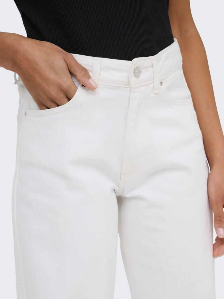 Only Lella Wide Leg Fit Kadın Jean Pantolon 15369502 - 6