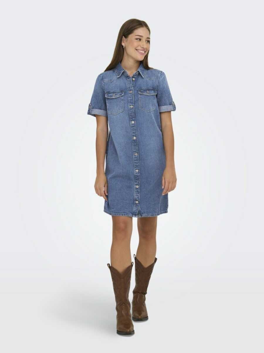 Only Lısa Denim Kadın Elbise 15353176 - 1