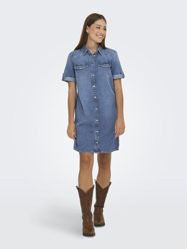 Only Lısa Denim Kadın Elbise 15353176