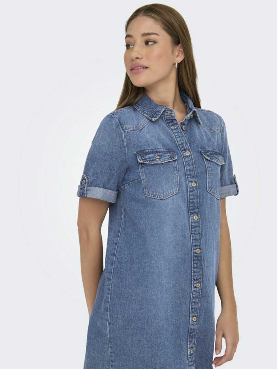 Only Lısa Denim Kadın Elbise 15353176 - 3