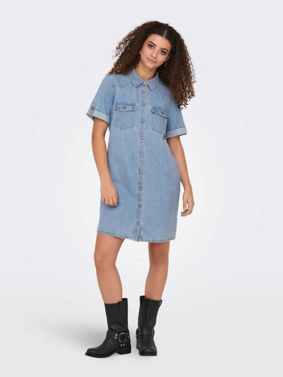 Only Lısa Denim Kadın Elbise 15353176
