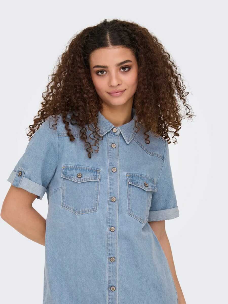 Only Lısa Denim Kadın Elbise 15353176 - 3