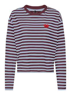 Only Lıvına Çizgili Kadın Sweat 15359682 