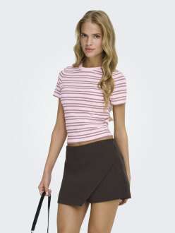 Only Lupe Slım Fit Kadın Tişört 15365524 