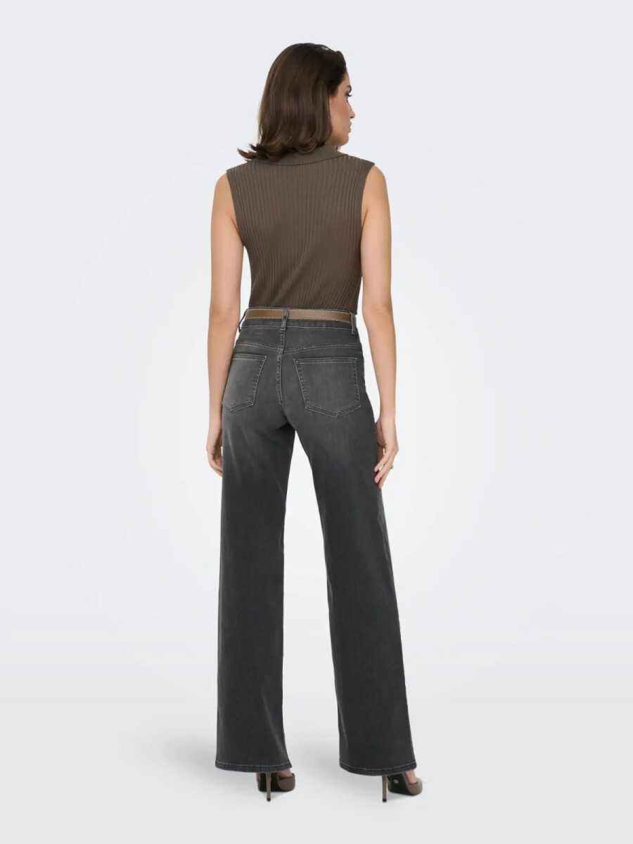 Only Madıson Blush Wide Leg Fit Kadın Jean Pantolon 15367997 - 3