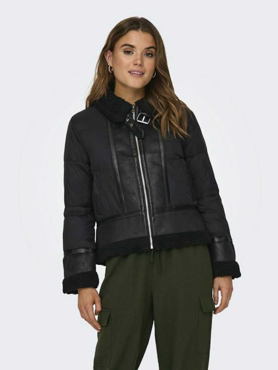 Only Melında Bonded Puffer Kadın Ceket 15324139 - 3