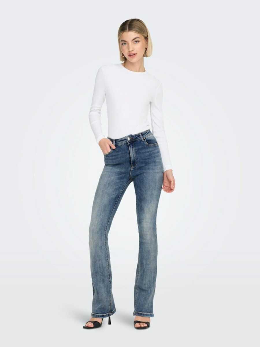 Only Mıla Flared Bol Paça Kadın Jean Pantolon 15244147 - 1