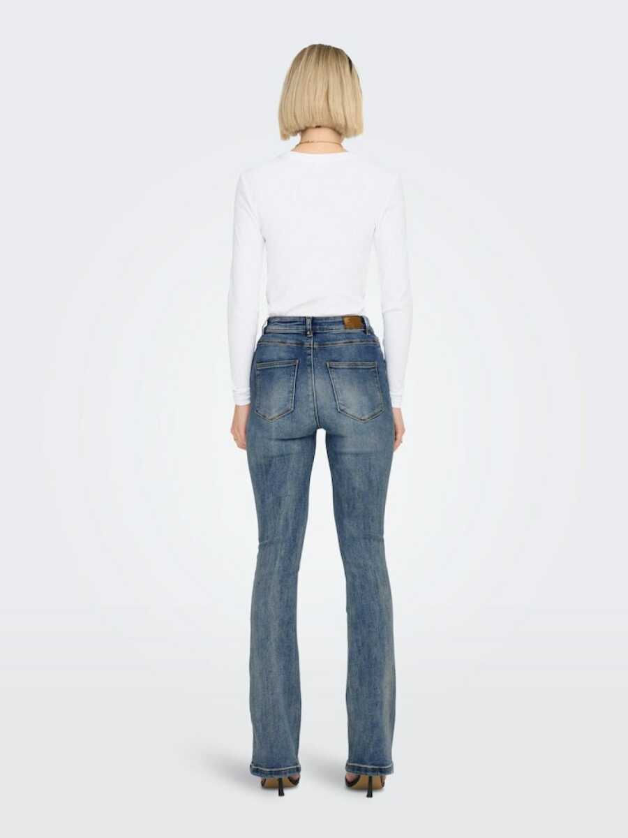 Only Mıla Flared Bol Paça Kadın Jean Pantolon 15244147 - 2