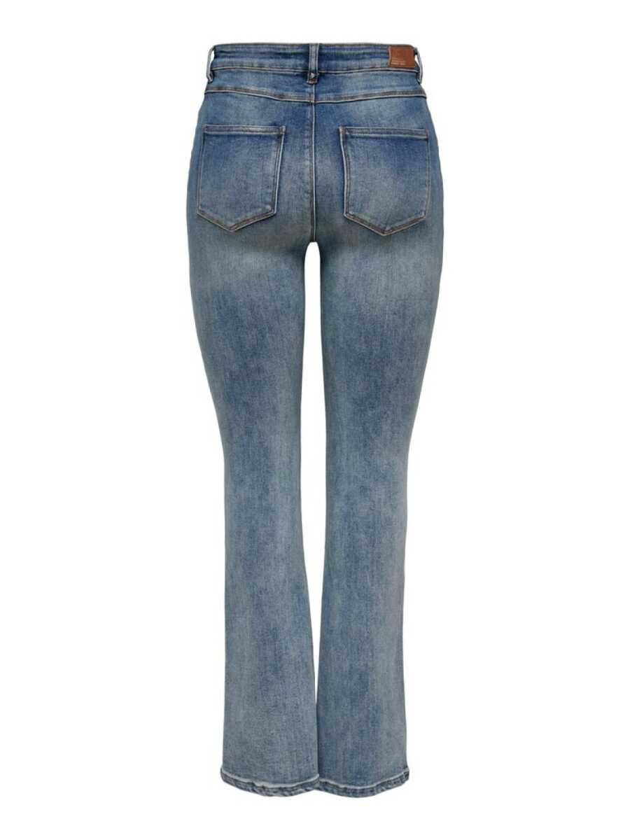 Only Mıla Flared Bol Paça Kadın Jean Pantolon 15244147 - 5
