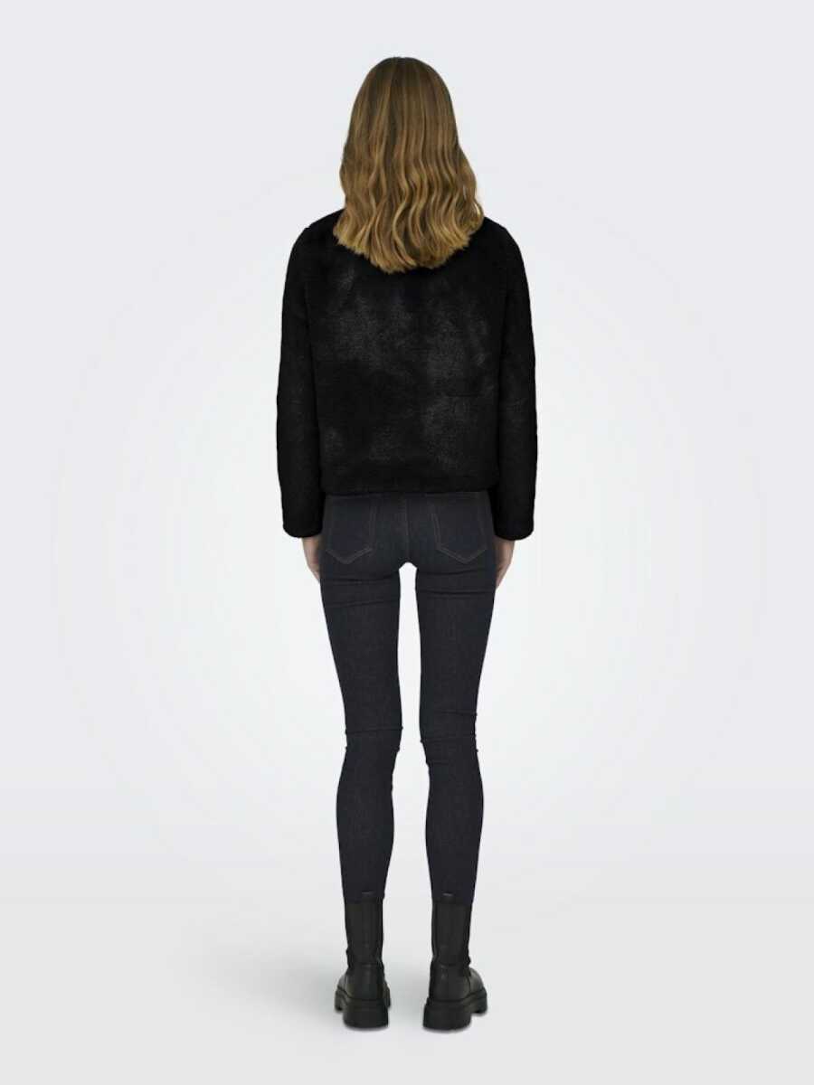 Only New Vıda Faux Fur Kadın Mont 15295423 - 5