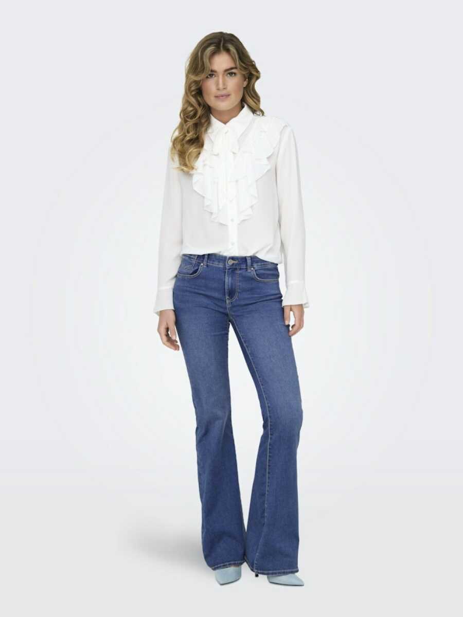 Only Reese Reg Retro Flared Kadın Jean Pantolon 15309845 - Only
