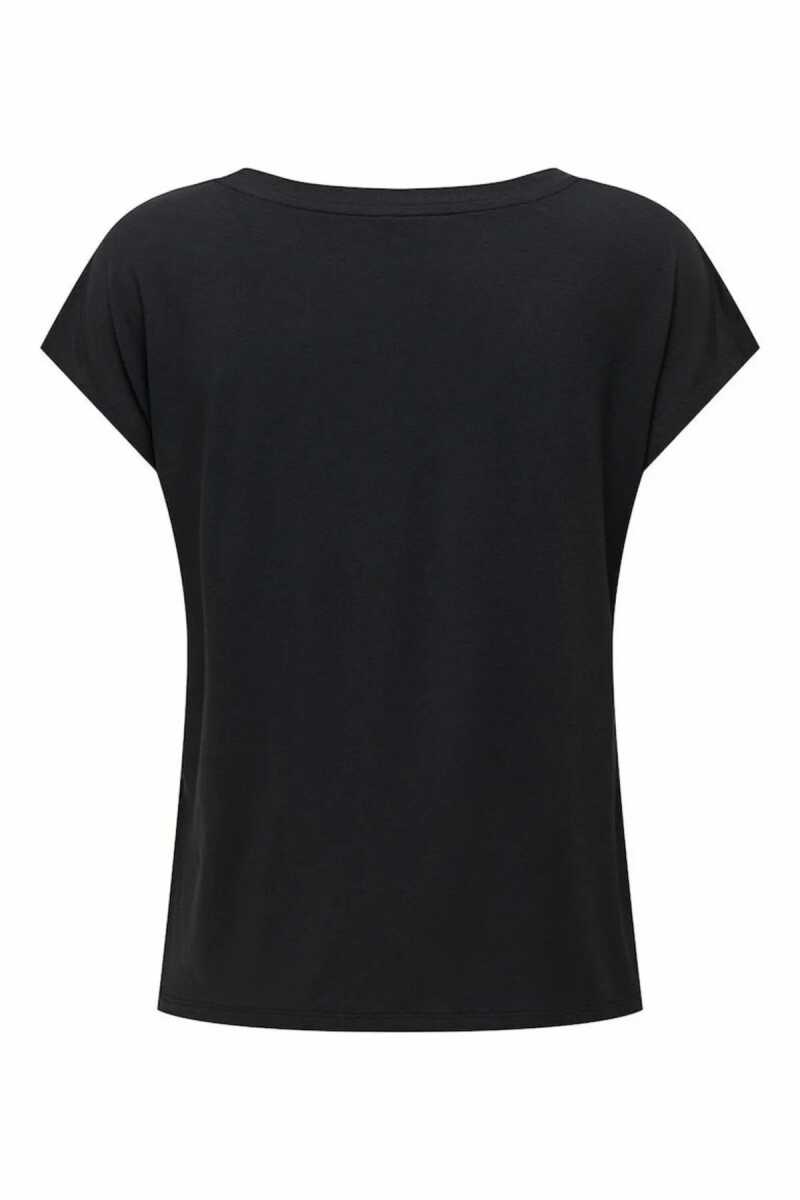 Only Rılla V Yaka Regular Fit Kadın Tişört 15315776 - 3