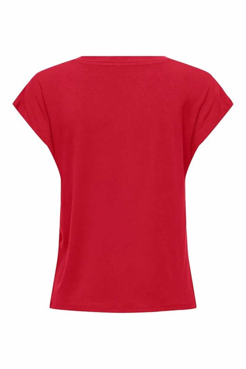 Only Rılla V Yaka Regular Fit Kadın Tişört 15315776 - 3