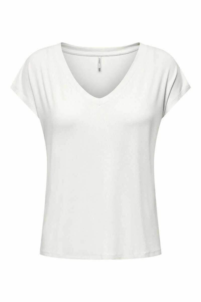 Only Rılla V Yaka Regular Fit Kadın Tişört 15315776 - 1