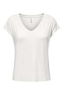 Only Rılla V Yaka Regular Fit Kadın Tişört 15315776