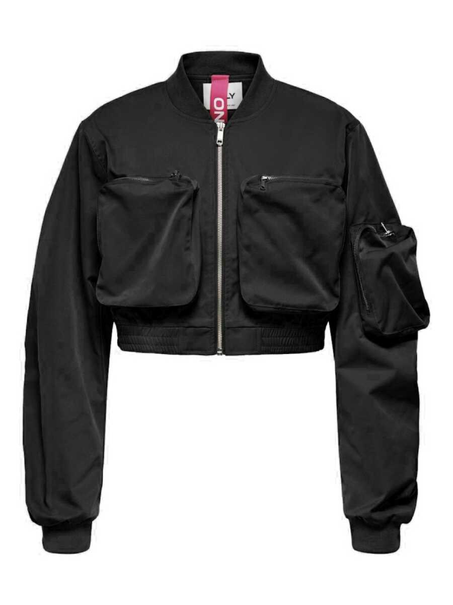 Only Saga Bomber Kadın Crop Ceket 15336303 - 1