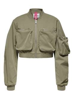 Only Saga Bomber Kadın Crop Ceket 15336303 