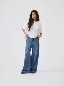 Only Sılky Soft Wide Leg Kadın Jean Pantolon 15369052 