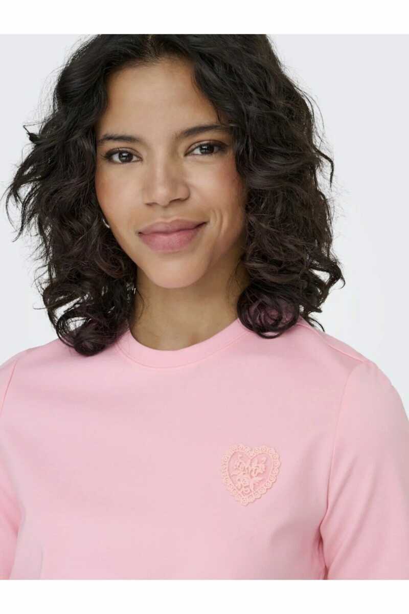 Only Sophıa Embroıdery Regular Fit Kadın Tişört 15368560 - 4