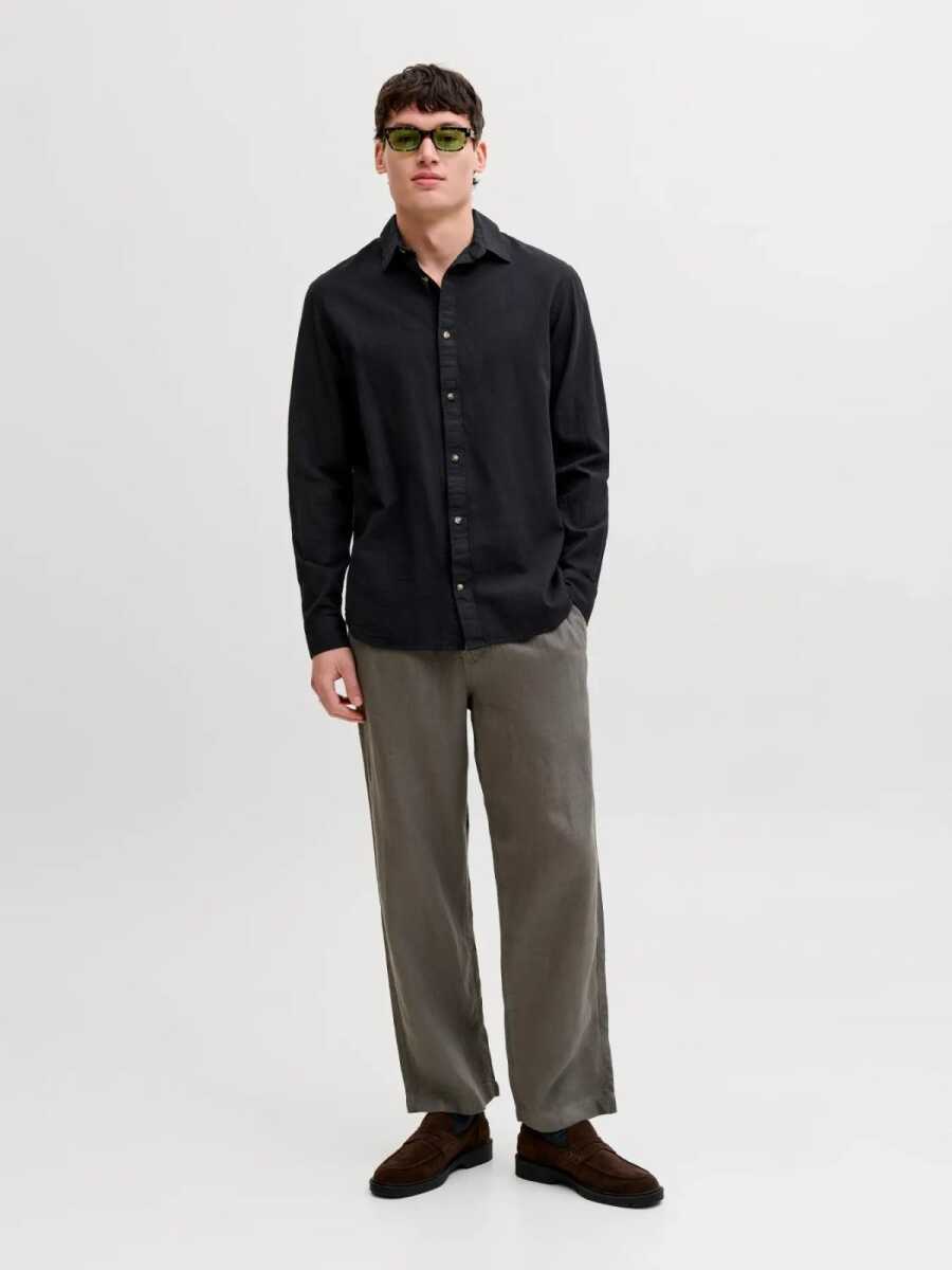 Jack Jones Summer Lınen Blent Regular Fit Erkek Gömlek 12289174 - 2