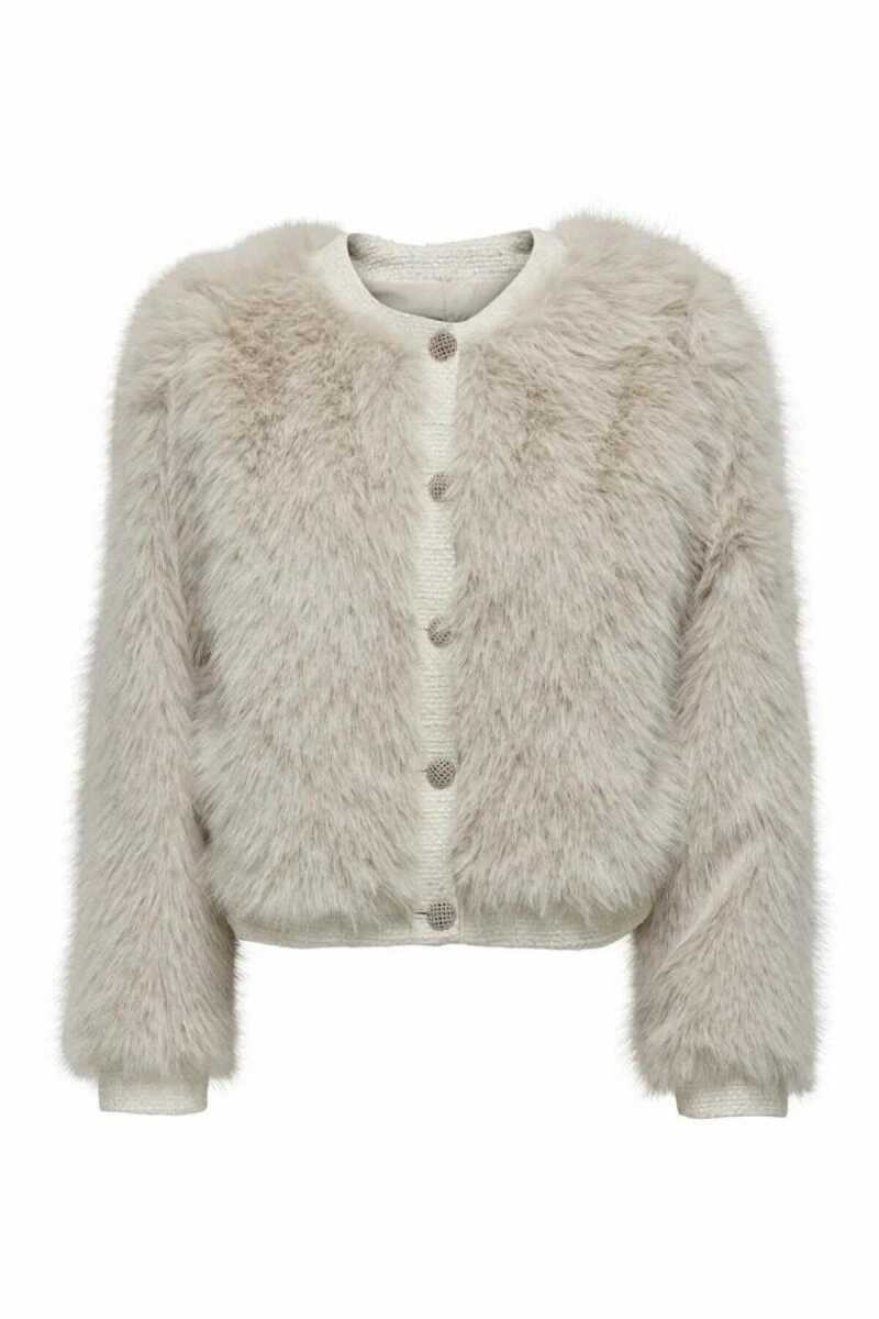 Only Vada Faux Fur Kadın Ceket 15330060 - 4