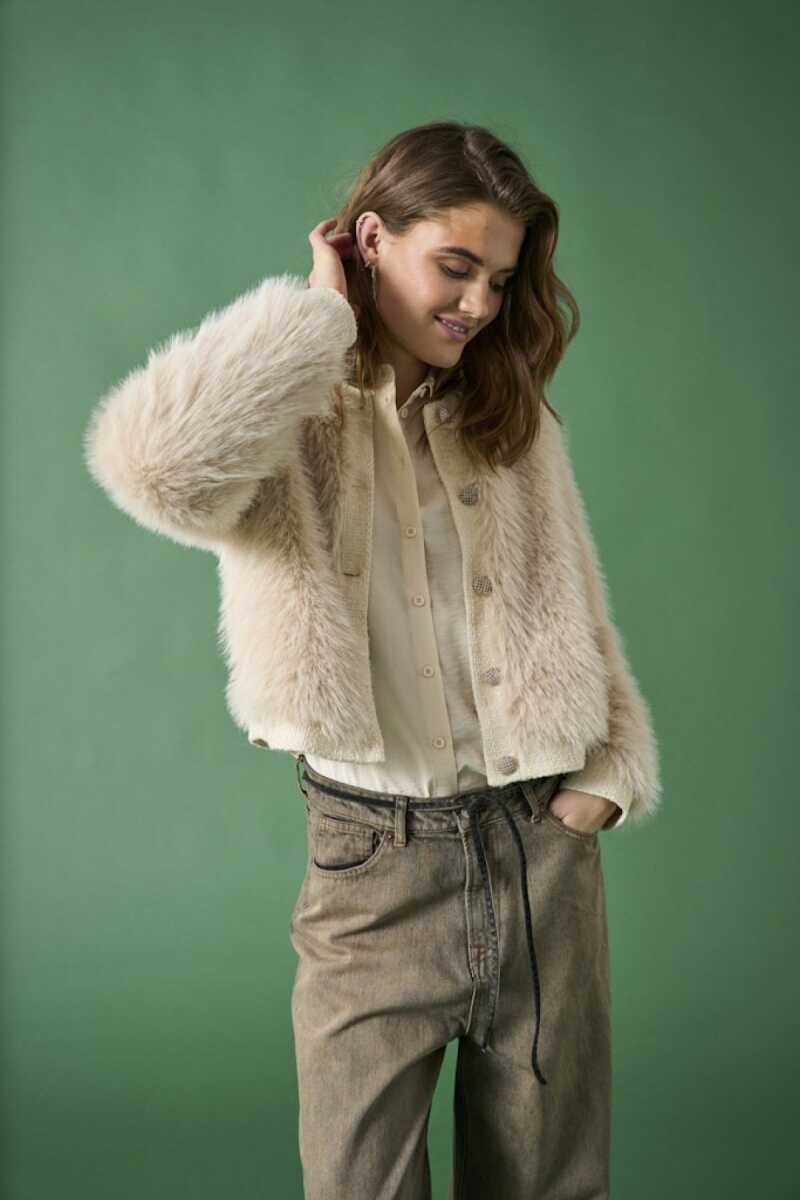 Only Vada Faux Fur Kadın Ceket 15330060 - 5