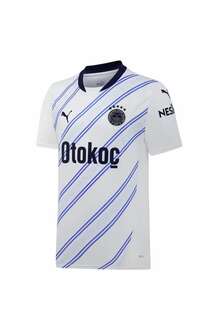 Puma Fenerbahçe 2024/25 Dış Saha Erkek Beyaz Futbol Forması 77536802 