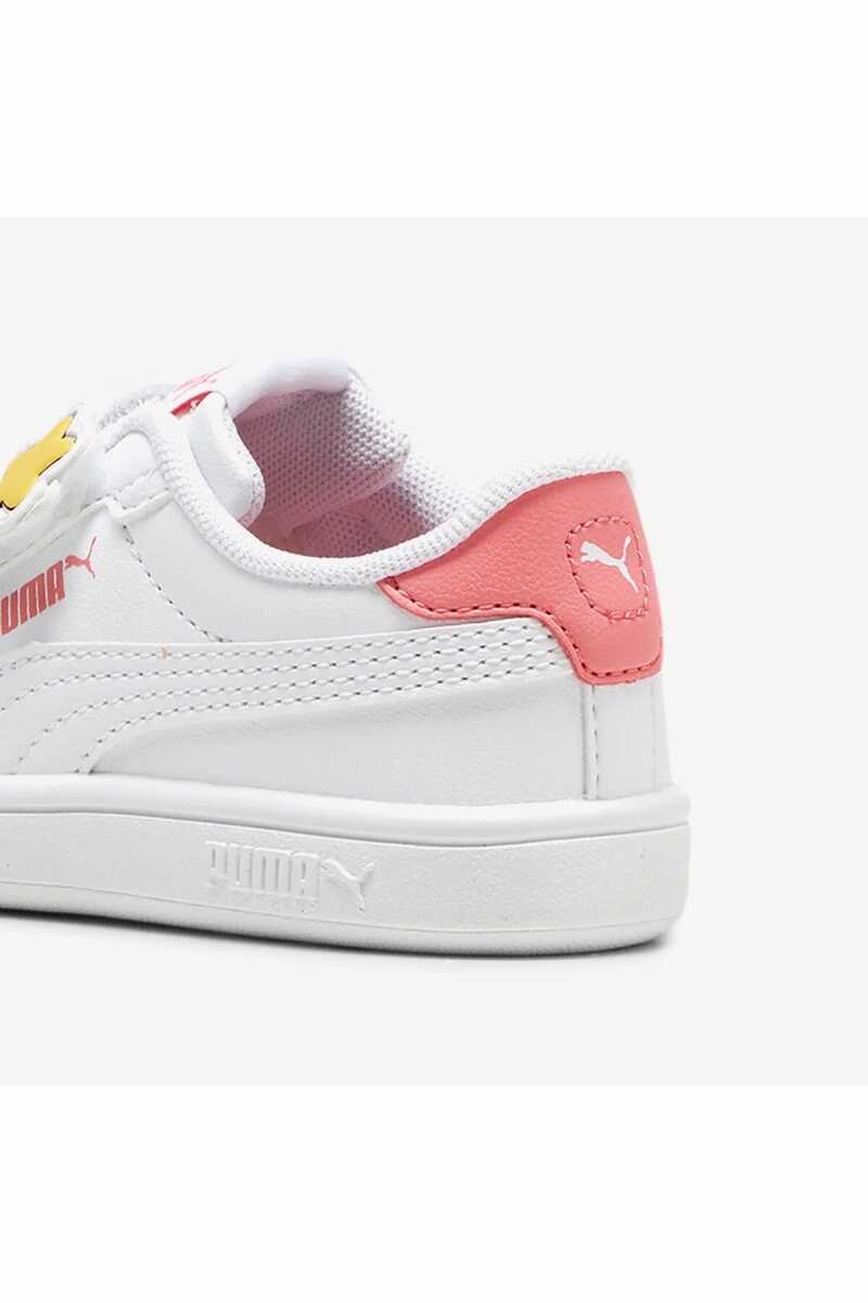 Puma Smash 3.0 Badges V Ps Kız Çocuk Ayakkabı 39728601