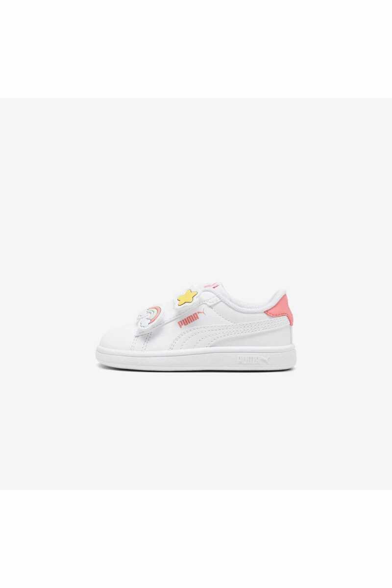 Puma Smash 3.0 Badges V Ps Kız Çocuk Ayakkabı 39728601