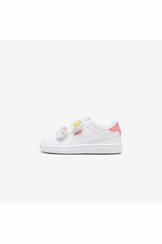 Puma Smash 3.0 Badges V Ps Kız Çocuk Ayakkabı 39728601