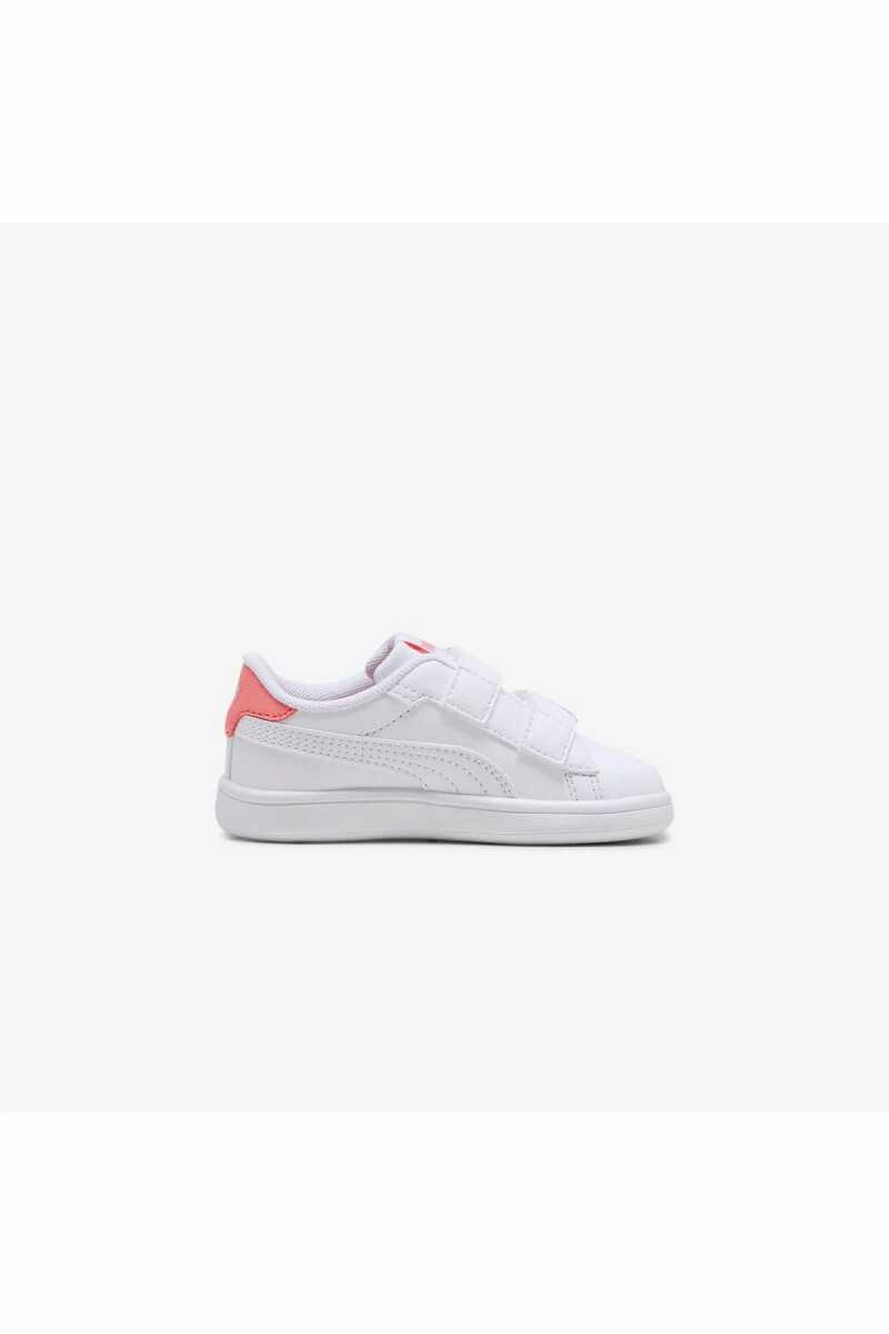 Puma Smash 3.0 Badges V Ps Kız Çocuk Ayakkabı 39728601 (1)