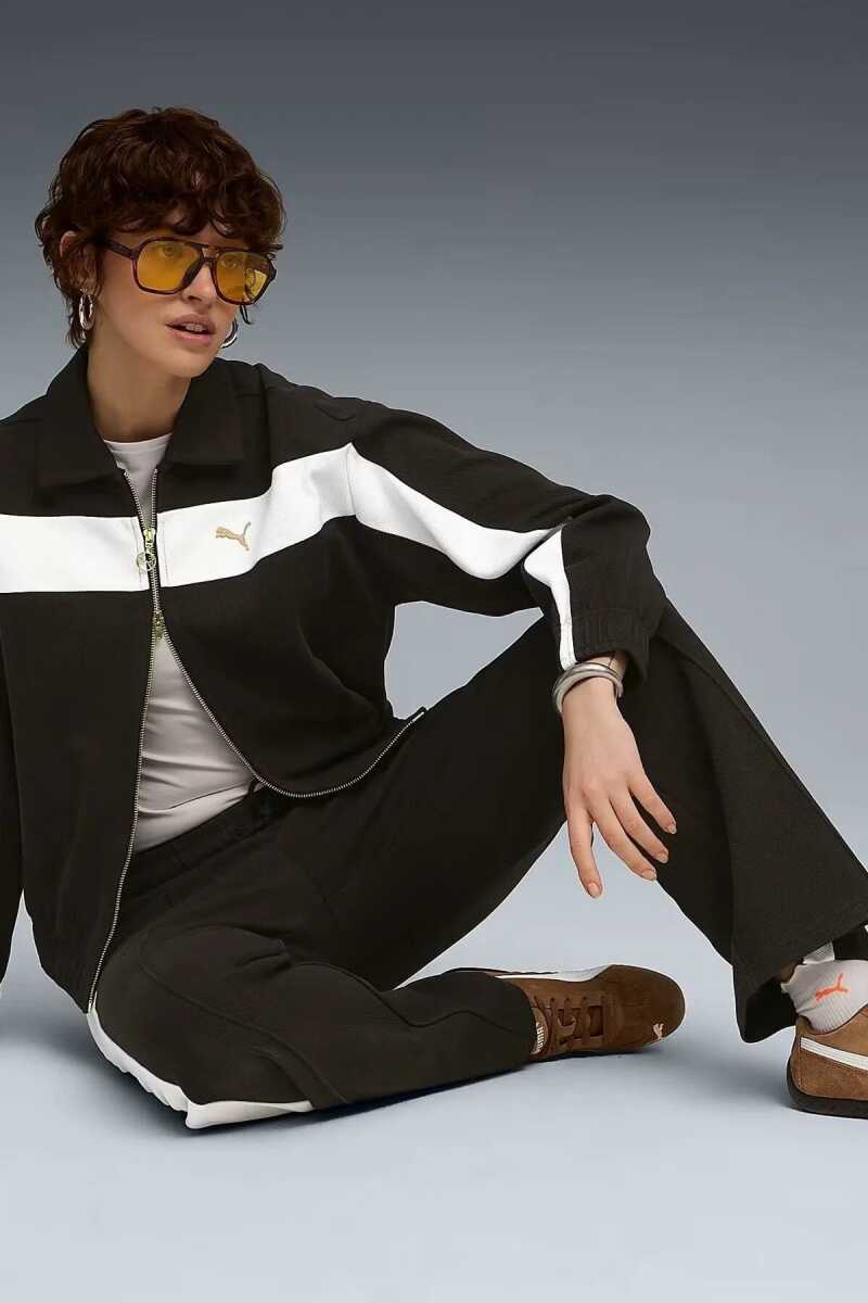 Puma T7 Relaxed Track Jacket Kadın Eşofman 63213701 - Puma (1)