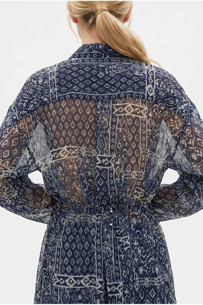 Quzu Aksesuar Detaylı Kadın Kimono - 5
