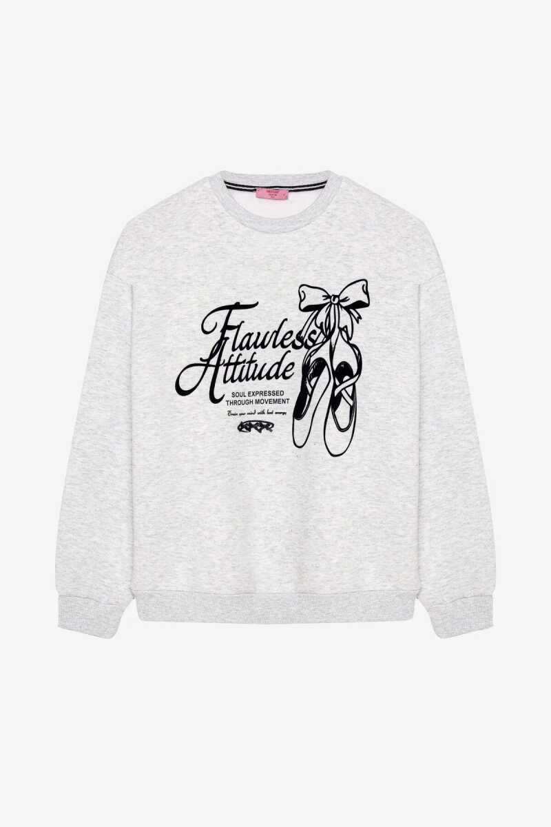 Quzu Baskı Detaylı Kadın Sweatshirt