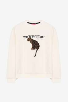 Quzu Baskı Detaylı Kadın Sweatshirt 