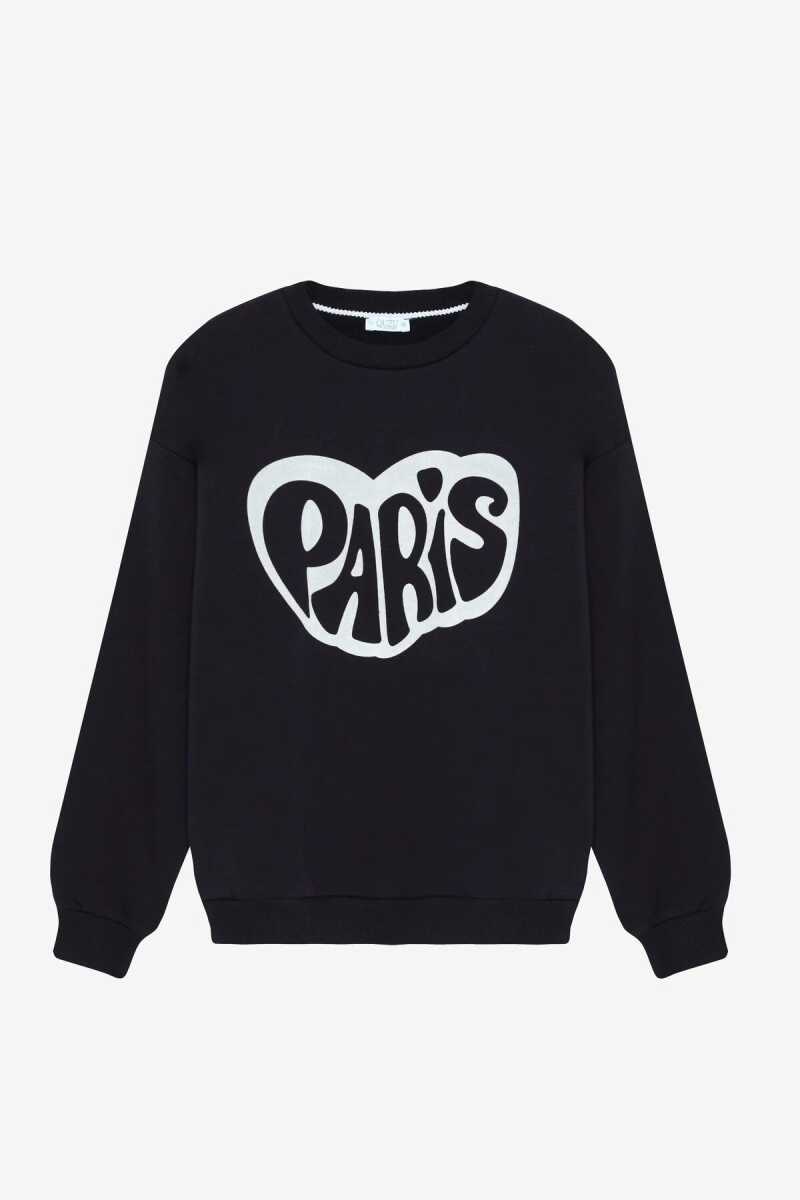 Quzu Baskı Detaylı Kadın Sweatshirt - 1