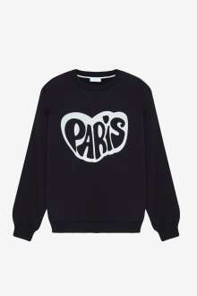 Quzu Baskı Detaylı Kadın Sweatshirt