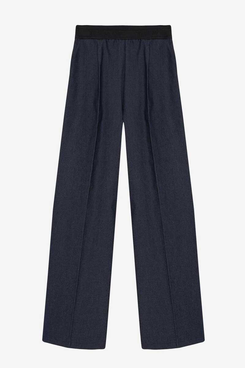 Quzu Beli Lastikli Detaylı Kadın Pantolon - 1