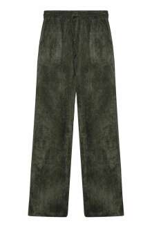 Quzu Beli Lastikli Kadın Pantolon 