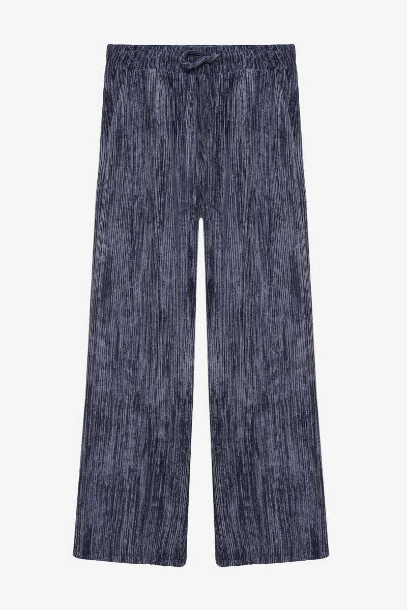 Quzu Beli Lastikli Kadın Pantolon - 1