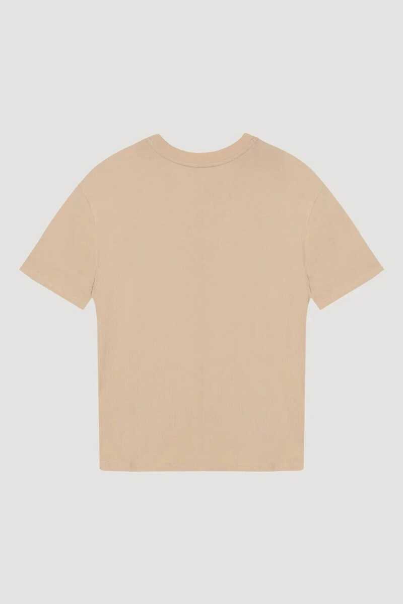 Quzu Bisiklet Yaka Düz Kadın T-shirt 25YTSH00186 - 3