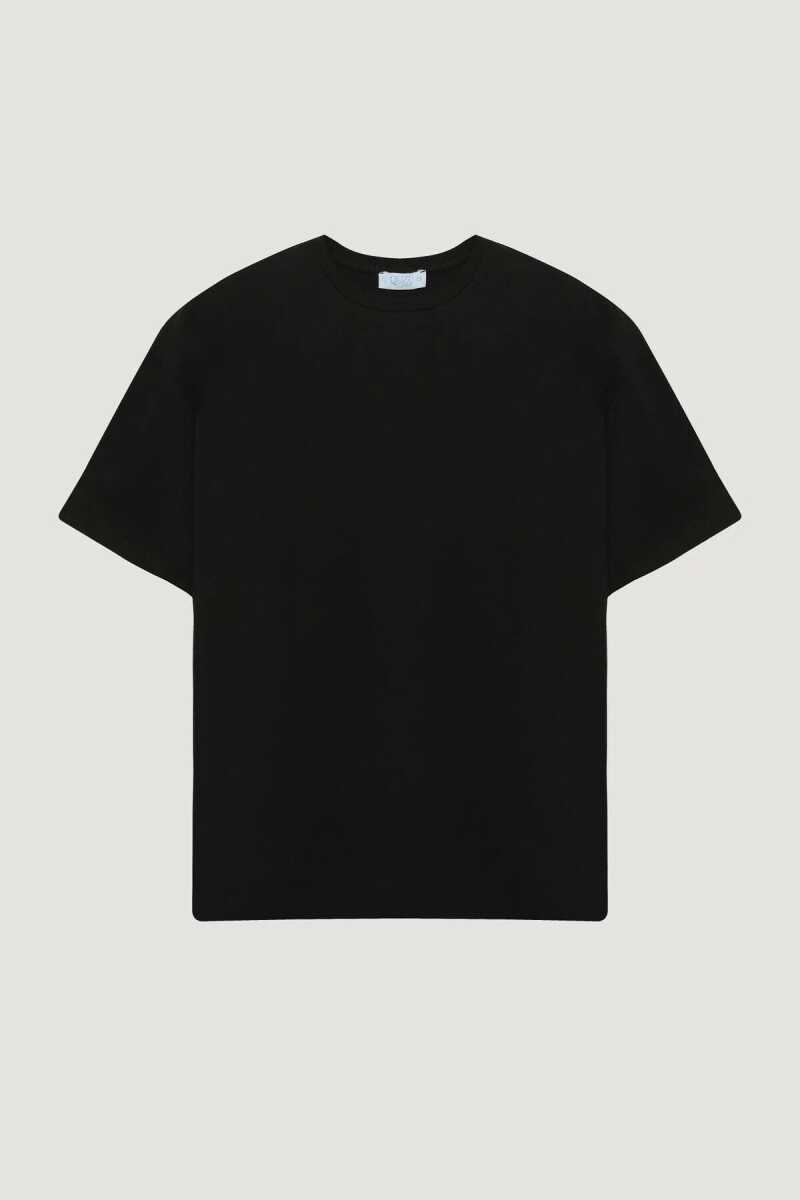 Quzu Bisiklet Yaka Düz Kadın T-shirt 25YTSH00706 - 1